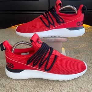 ADIDAS LITE RACER ADAPT 3.0 EUC -HTF SOLD OUT ONLINE crimson/black/white